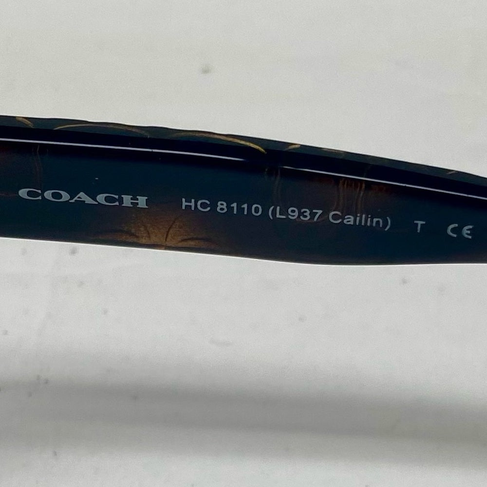 Coach Dark Tortoise Large Sunglasses HC8110 L937 Caitlin 500113 56#19 135 3N