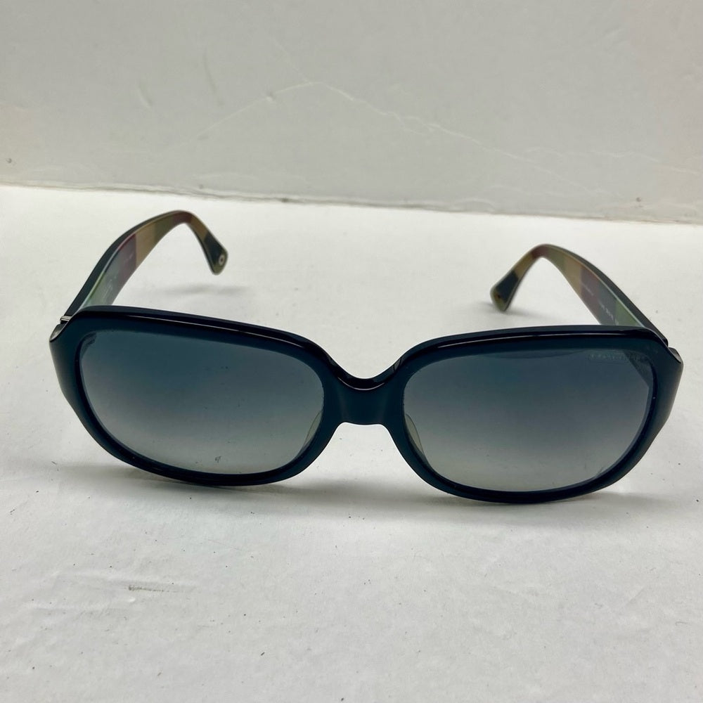 Coach Black/Stripes Large Sunglasses 511T3 59#16 135 Bridget 3P