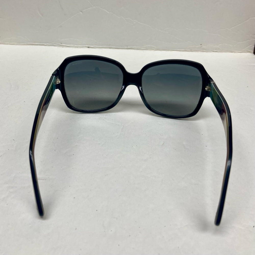 Coach Black/Stripes Large Sunglasses 511T3 59#16 135 Bridget 3P