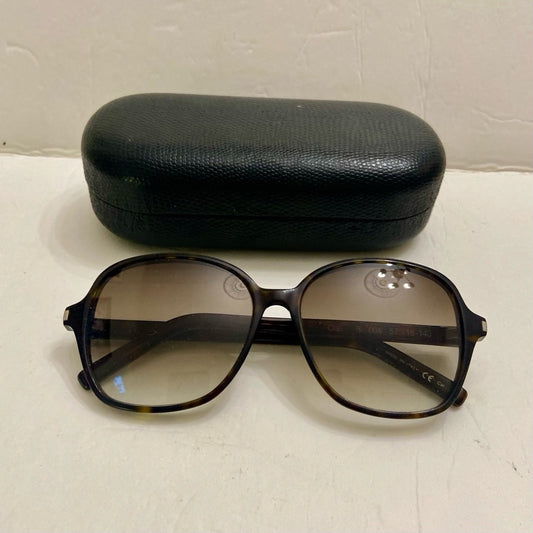Saint Laurent, Italy Brown Tortoise Sunglasses 57#16 140