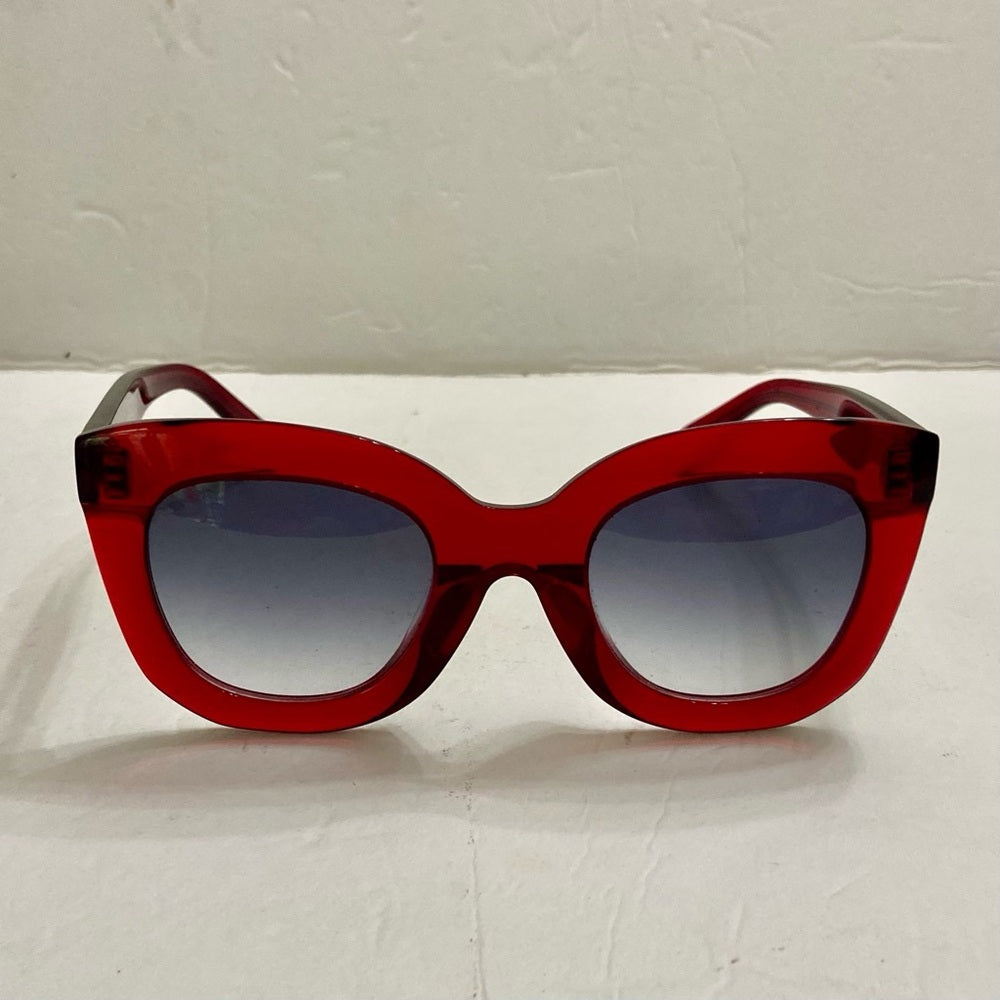 Celine, Italy Red Sunglasses 4.27 CE CL 400SF 66B 409#23 145-2
