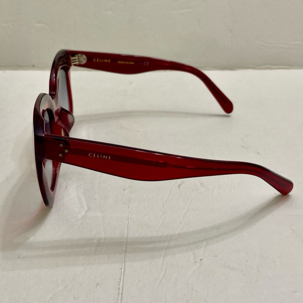 Celine, Italy Red Sunglasses 4.27 CE CL 400SF 66B 409#23 145-2