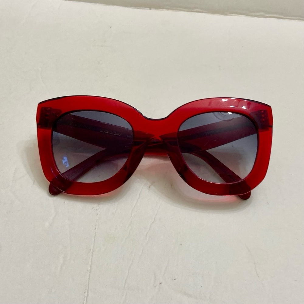 Celine, Italy Red Sunglasses 4.27 CE CL 400SF 66B 409#23 145-2