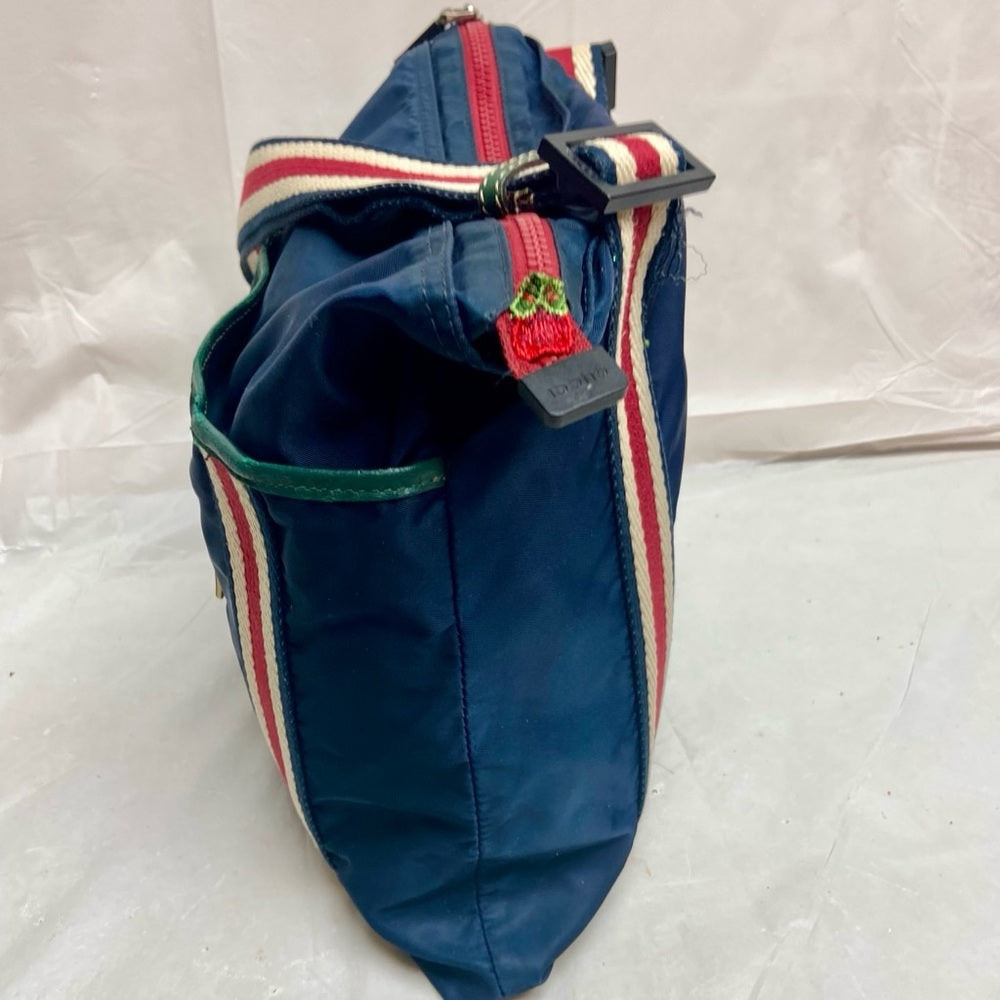 Vintage, Gucci, Rare Nylon, Red White and Blue Shoulder-Crossbody Bag