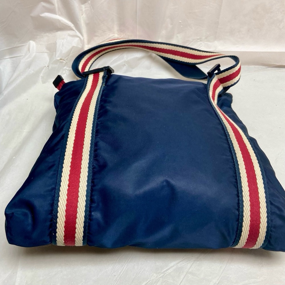 Vintage, Gucci, Rare Nylon, Red White and Blue Shoulder-Crossbody Bag