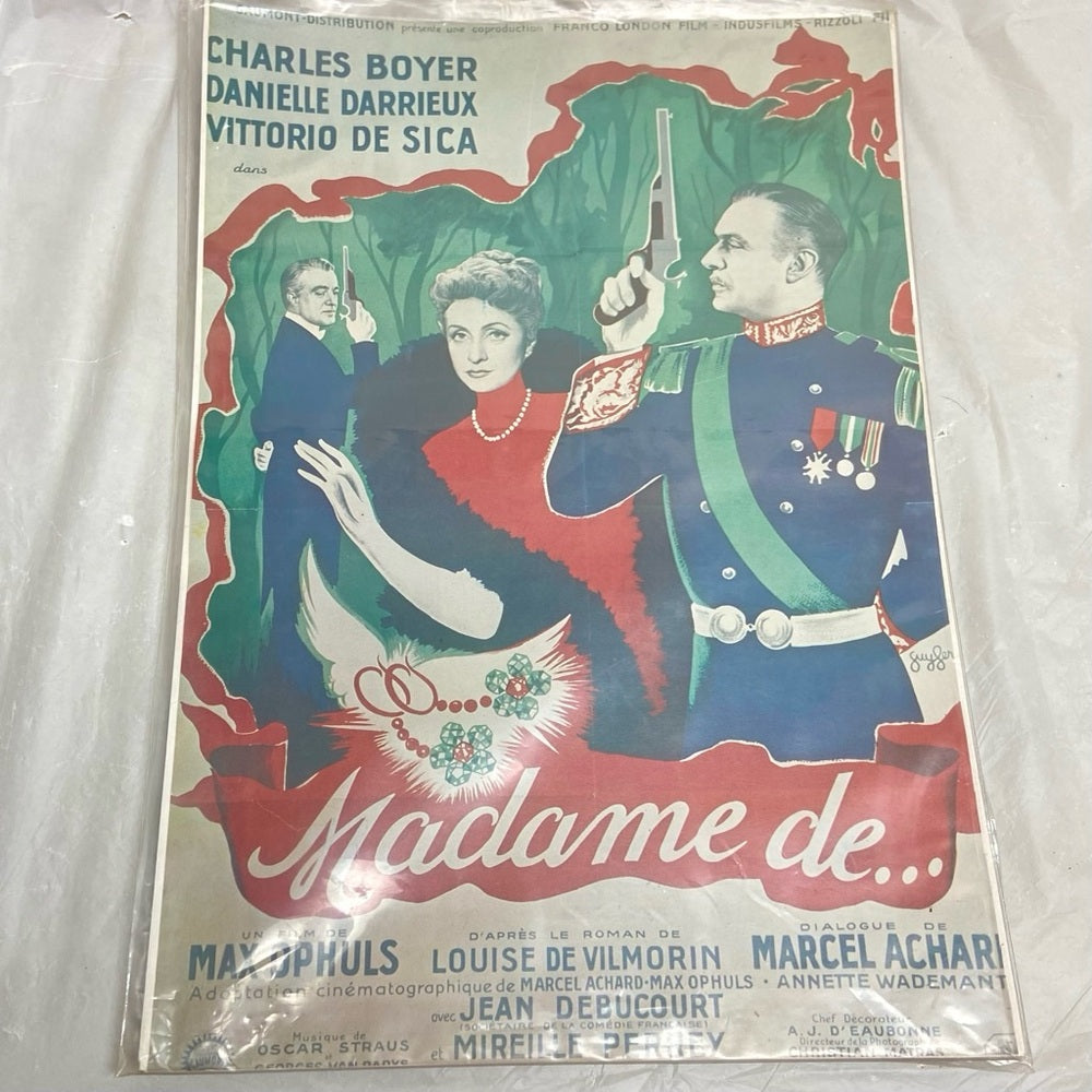 1953 Madame De and 1935 Cardinal Richelieu Movie Posters