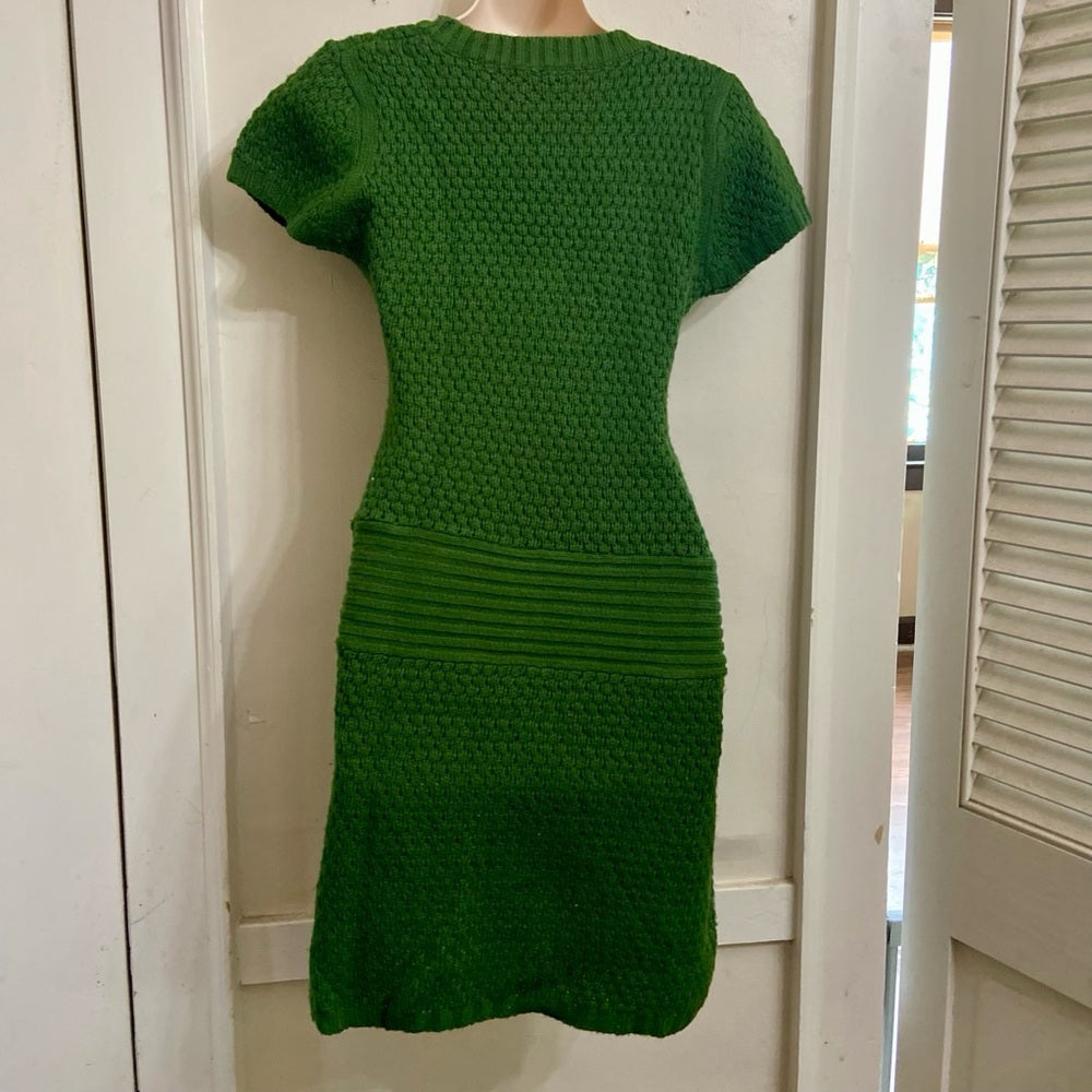 Dereck Heart Green Pull Over Sweater Dress/ Tunic Blouse Size S-M