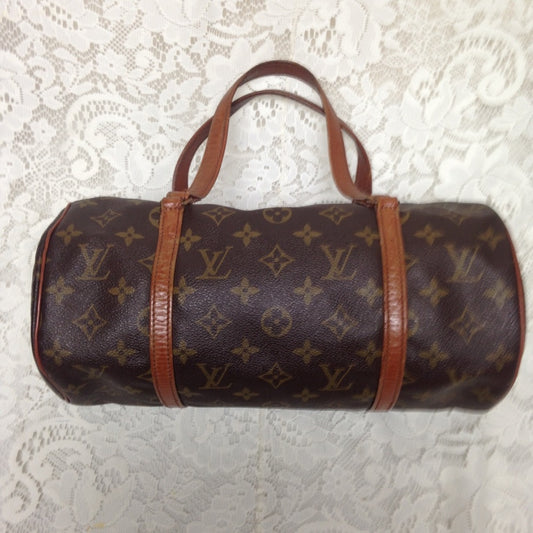 Louis Vuitton Brown Mono Papillon Handbag