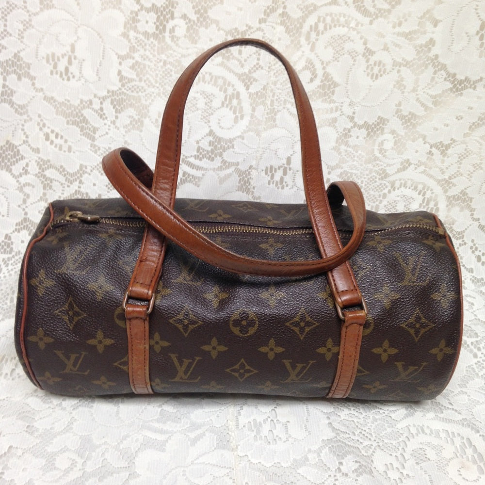 Louis Vuitton Brown Mono Papillon Handbag
