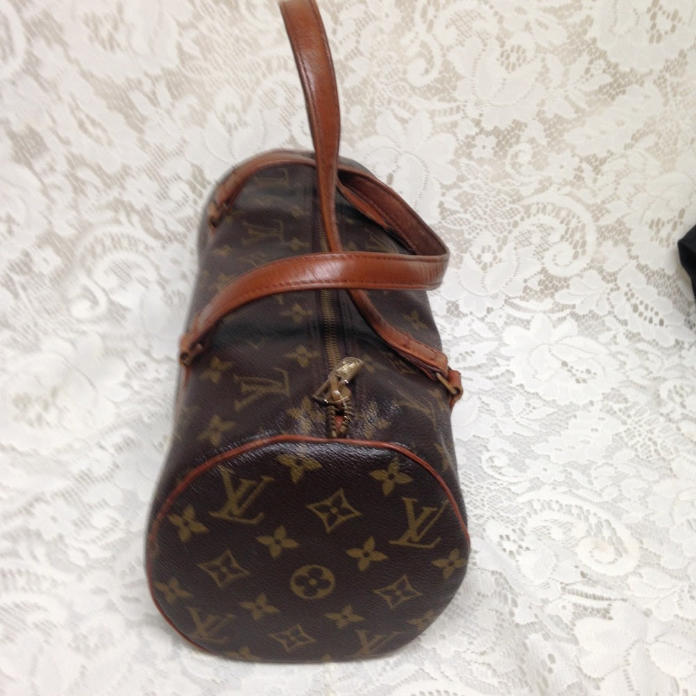 Louis Vuitton Brown Mono Papillon Handbag