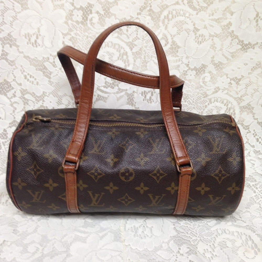 Louis Vuitton Brown Mono Papillon Handbag
