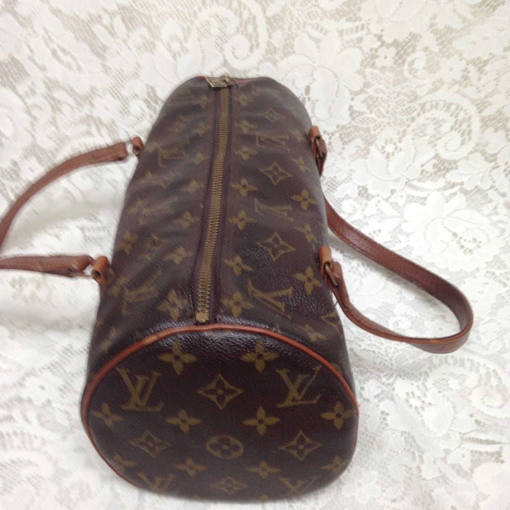 Louis Vuitton Brown Mono Papillon Handbag