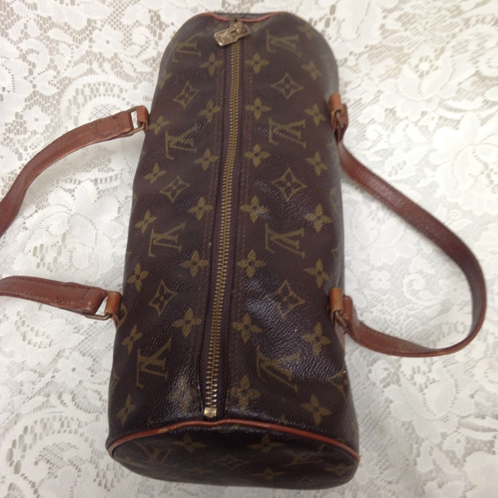 Louis Vuitton Brown Mono Papillon Handbag