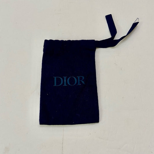 Dior, Dark Blue Jewelry Size Dust Bag 5.5in x 3.5in