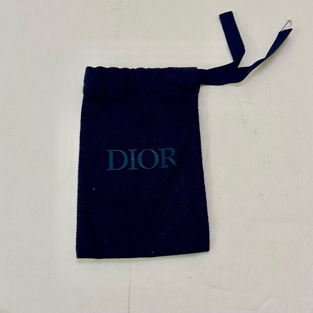 Dior, Dark Blue Jewelry Size Dust Bag 5.5in x 3.5in