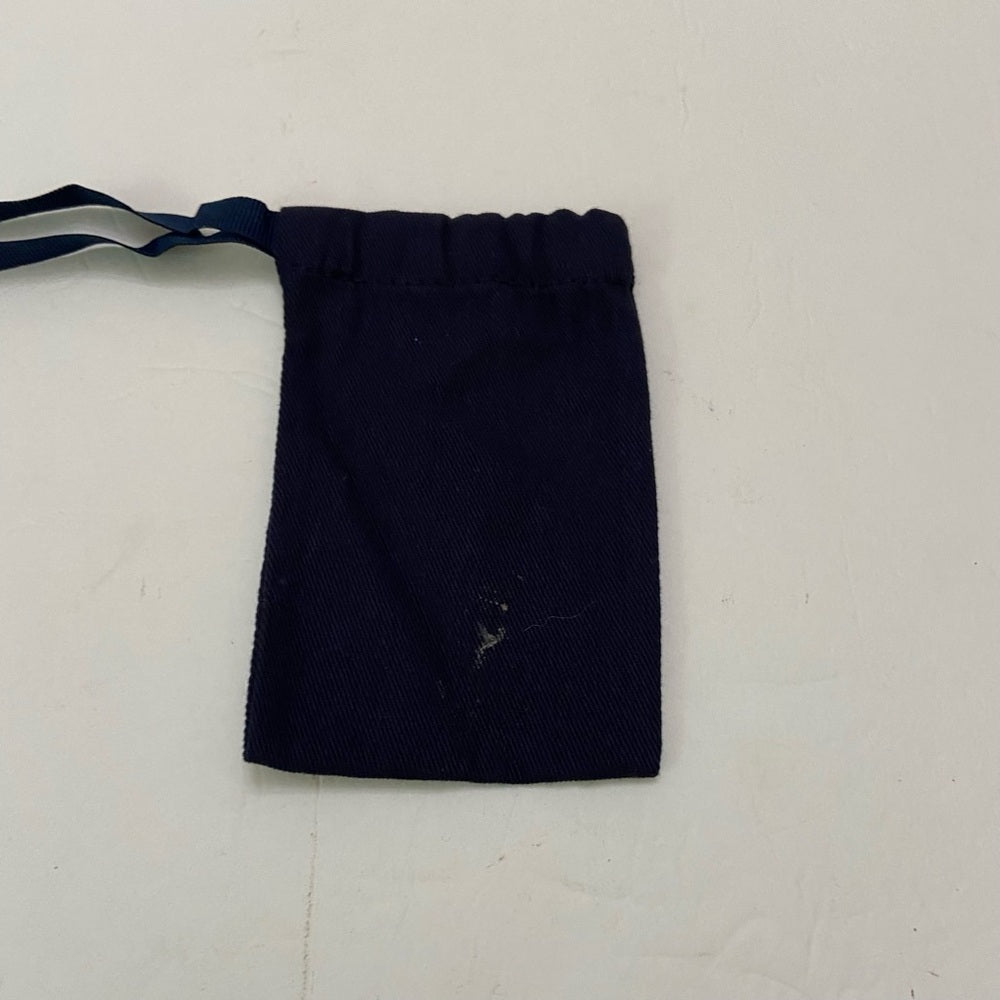 Dior, Dark Blue Jewelry Size Dust Bag 5.5in x 3.5in