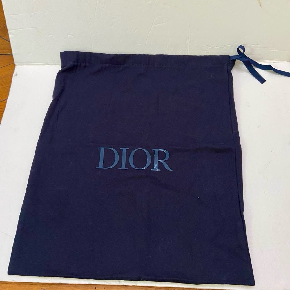 Dior, Dark Blue Handbag Size Dust Bag 15in x 12in
