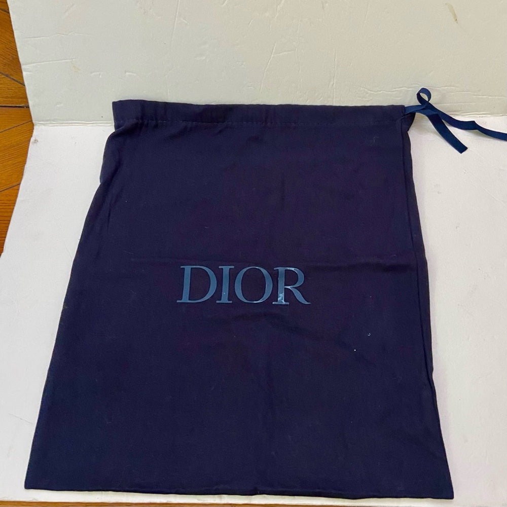 Dior, Dark Blue Handbag Size Dust Bag 15in x 12in
