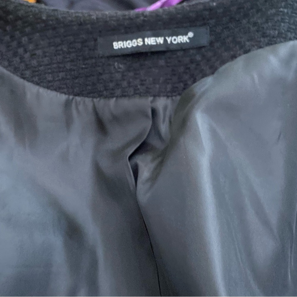 Briggs New York Black Blazer-Jacket - L