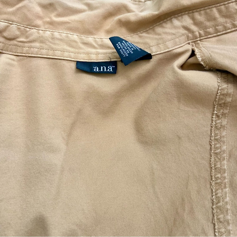 ANA Yellow-Tan Cotton Military Style Jacket - XL
