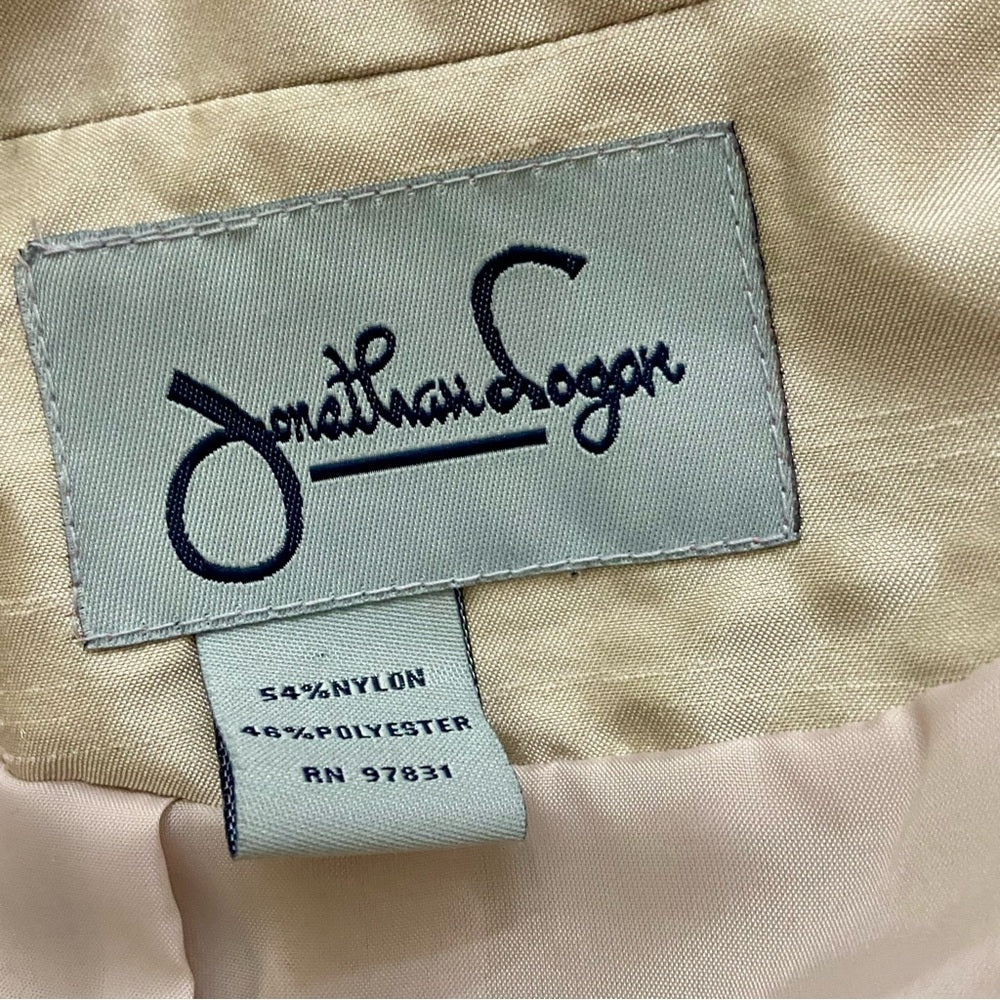 Jonathan Logan  Beige Coat- Jacket - L-XL