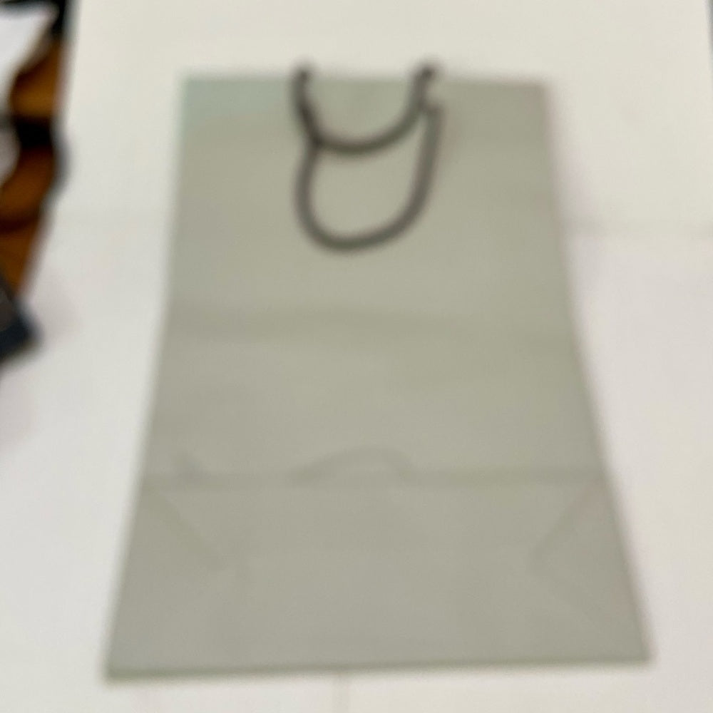 One Canali Large White  Gift Bag 17in x 11in x 9.5in