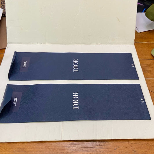Lot of 2 Dior Flat Blue Gift Bags