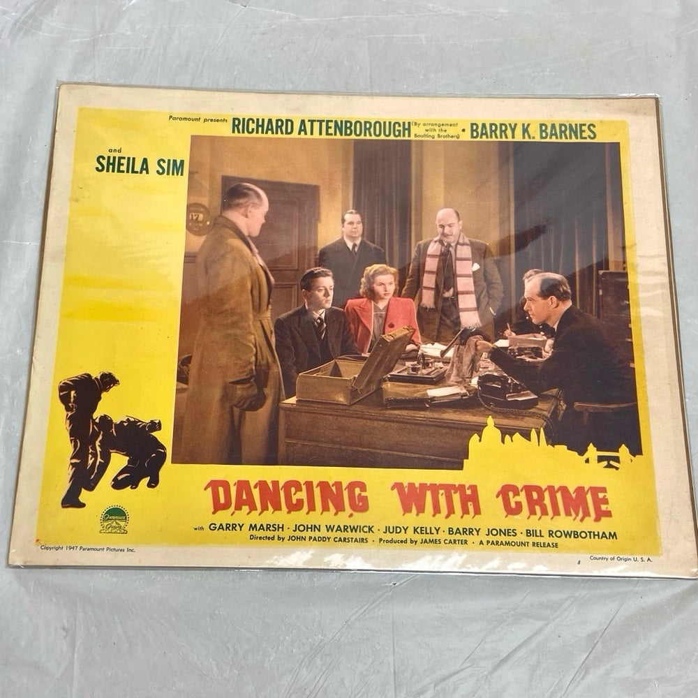 Dancing with Crime (1947) and The Party Crashers ( 1958) Movie Posters