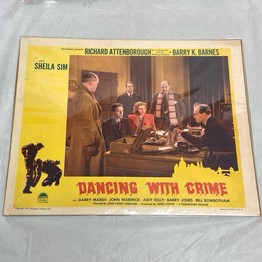 Dancing with Crime (1947) and The Party Crashers ( 1958) Movie Posters