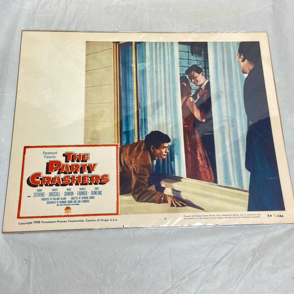 Dancing with Crime (1947) and The Party Crashers ( 1958) Movie Posters