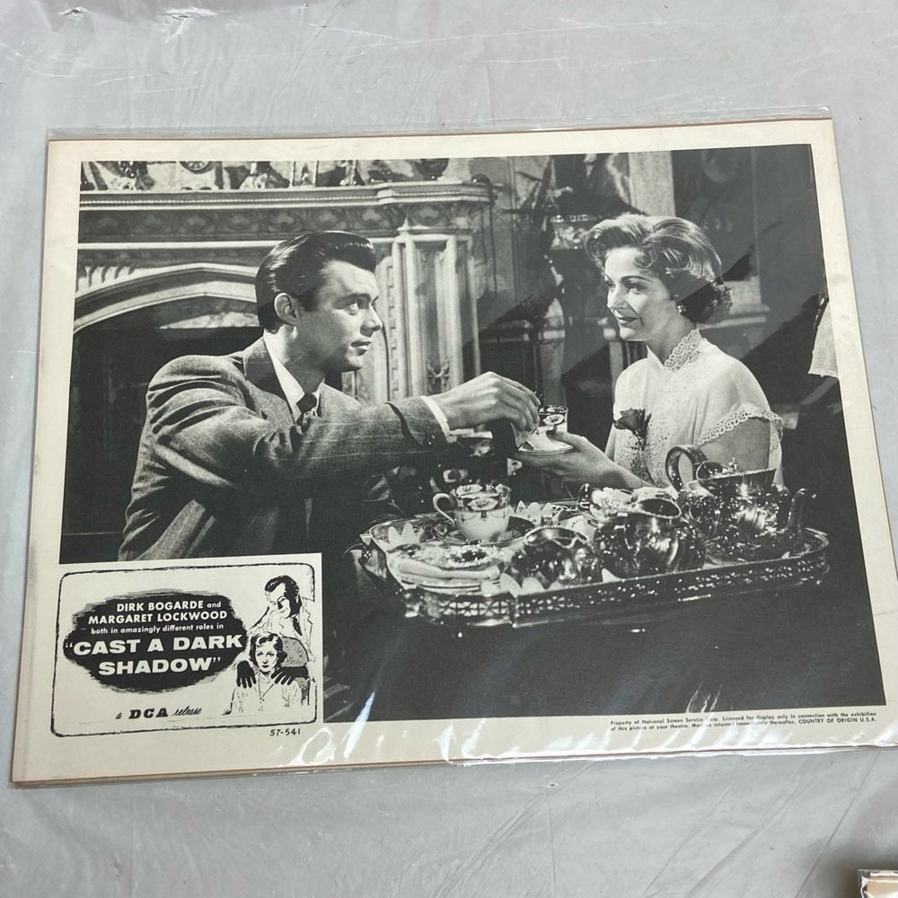 Cast a Dark Shadow (1957) and He Who Must Die (1957) Movie Posters