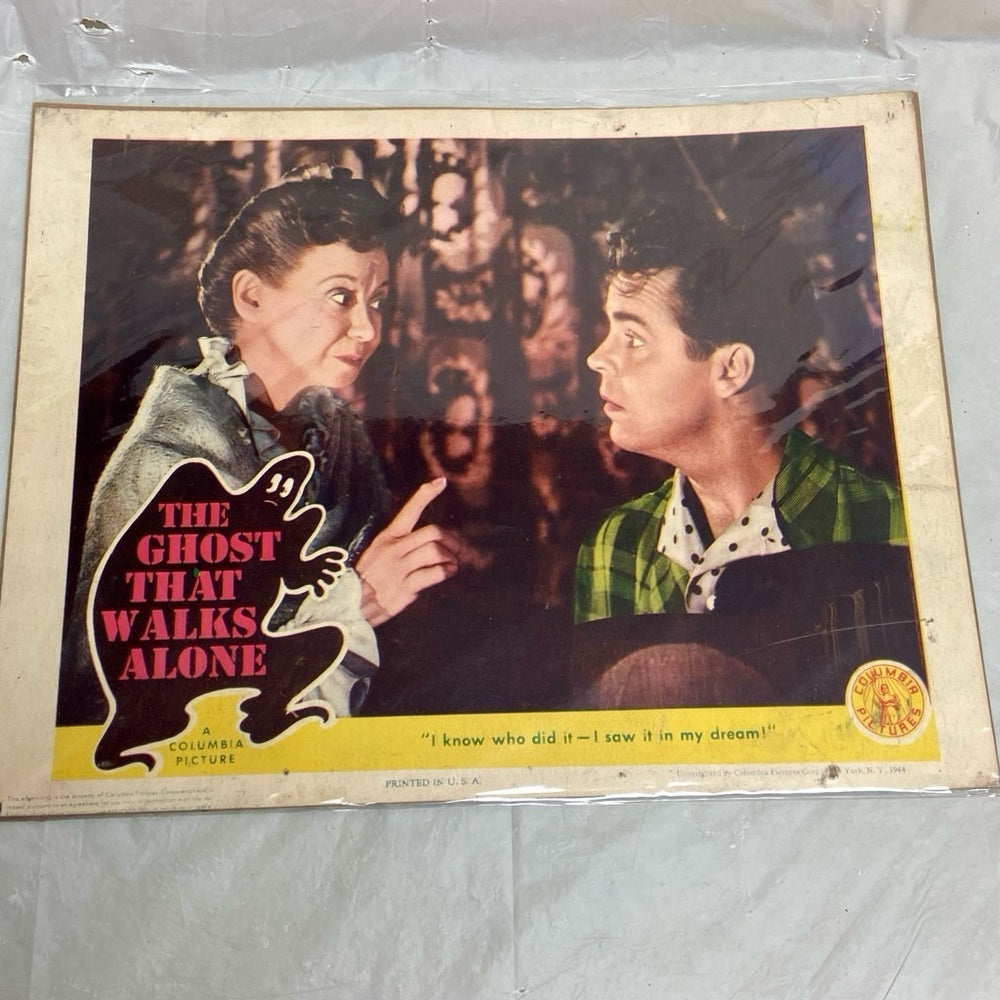 Hit and Run (1957) and The Ghost that Walks Alone (1944) Movie Posters