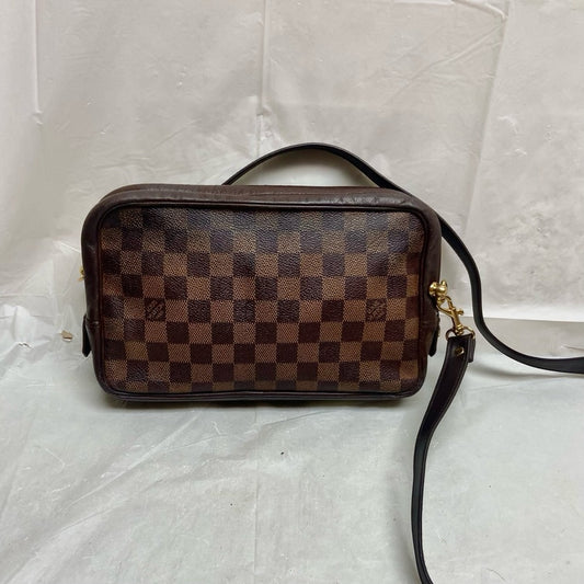 Vintage Louis Vuitton Damier Clutch- Crossbody Bag (CA1012)