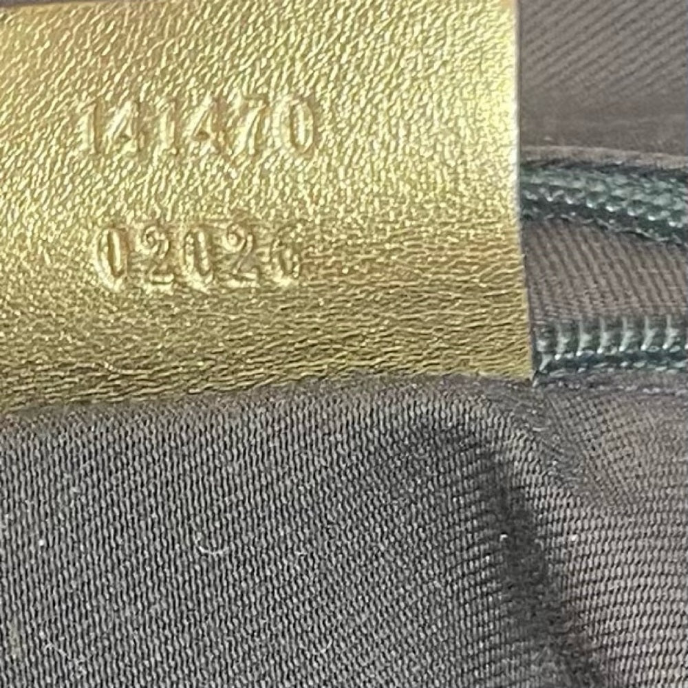 Vintage, Rare, Gucci, GG Brown and Gold Coated Canvas Handbag (12in x 9in x 4in)