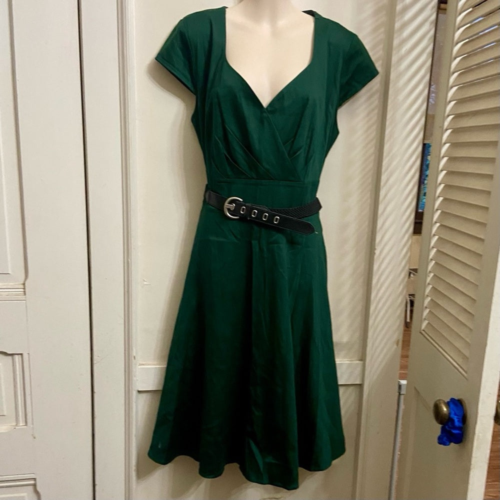 Bbonlinedress  Dark Green Dress 3XL