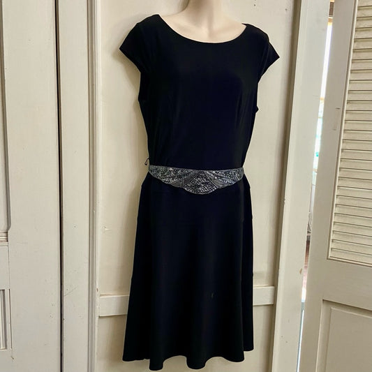 Anne Klein Black Dress Size 12