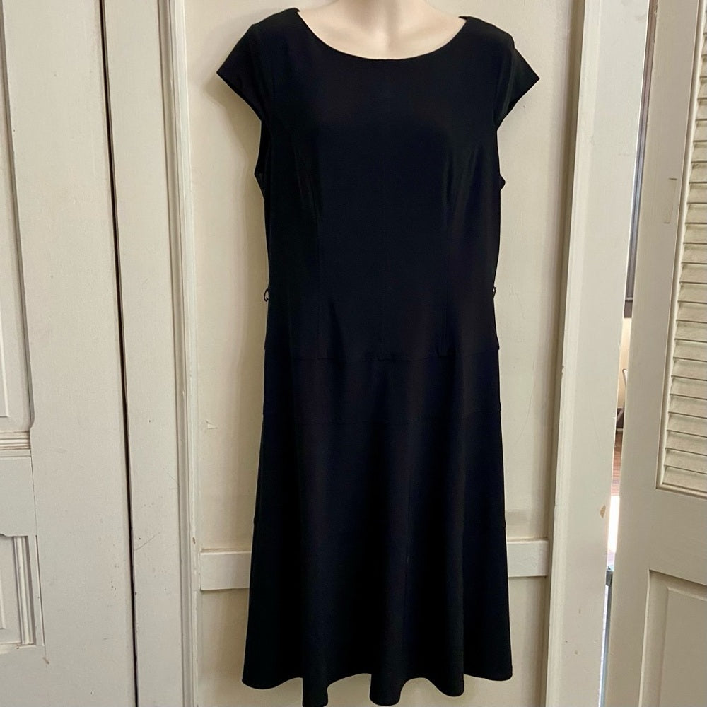 Anne Klein Black Dress Size 12