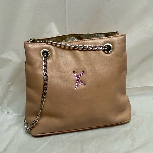Paloma Picasso- Tiffany’s Designer, Italy Pink Leather-Shoulder- Crossbody Bag