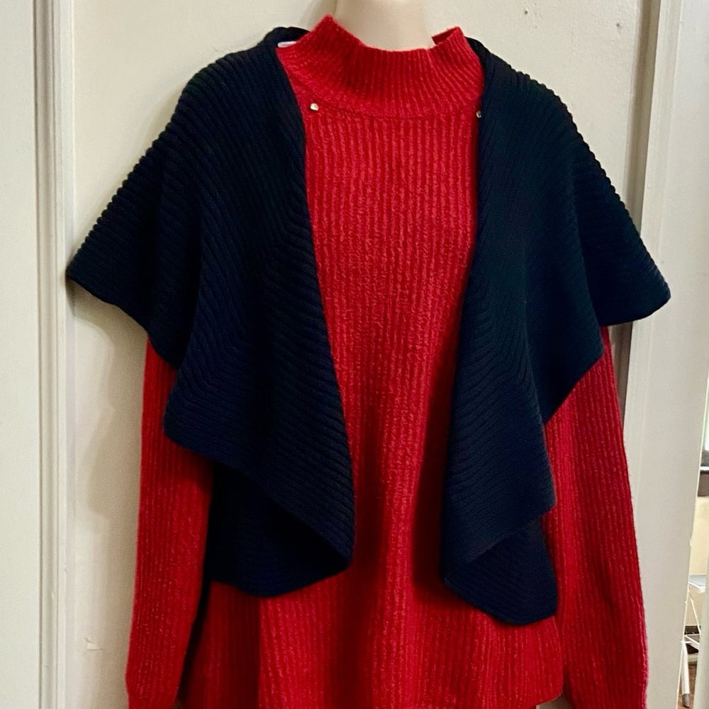 Laurie B Black Vest ( One Size- Fits All)