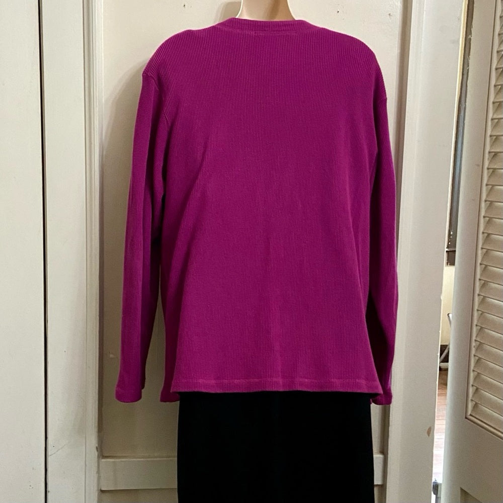 IB Diffusion Fuchsia Sweater Cardigan (S-L)