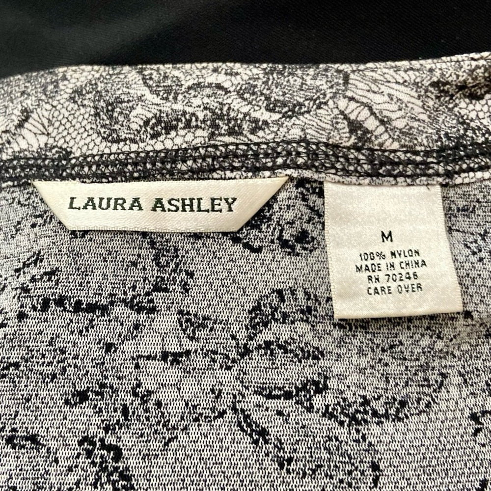 Laura Ashley Sheer Blouse -Cardigan (M-L)