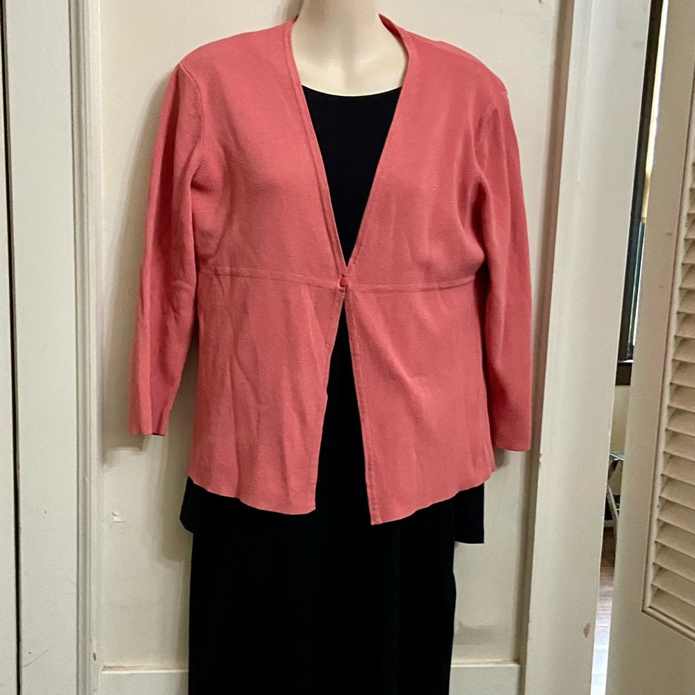 George orange Peach Sweater Cardigan (12-14)