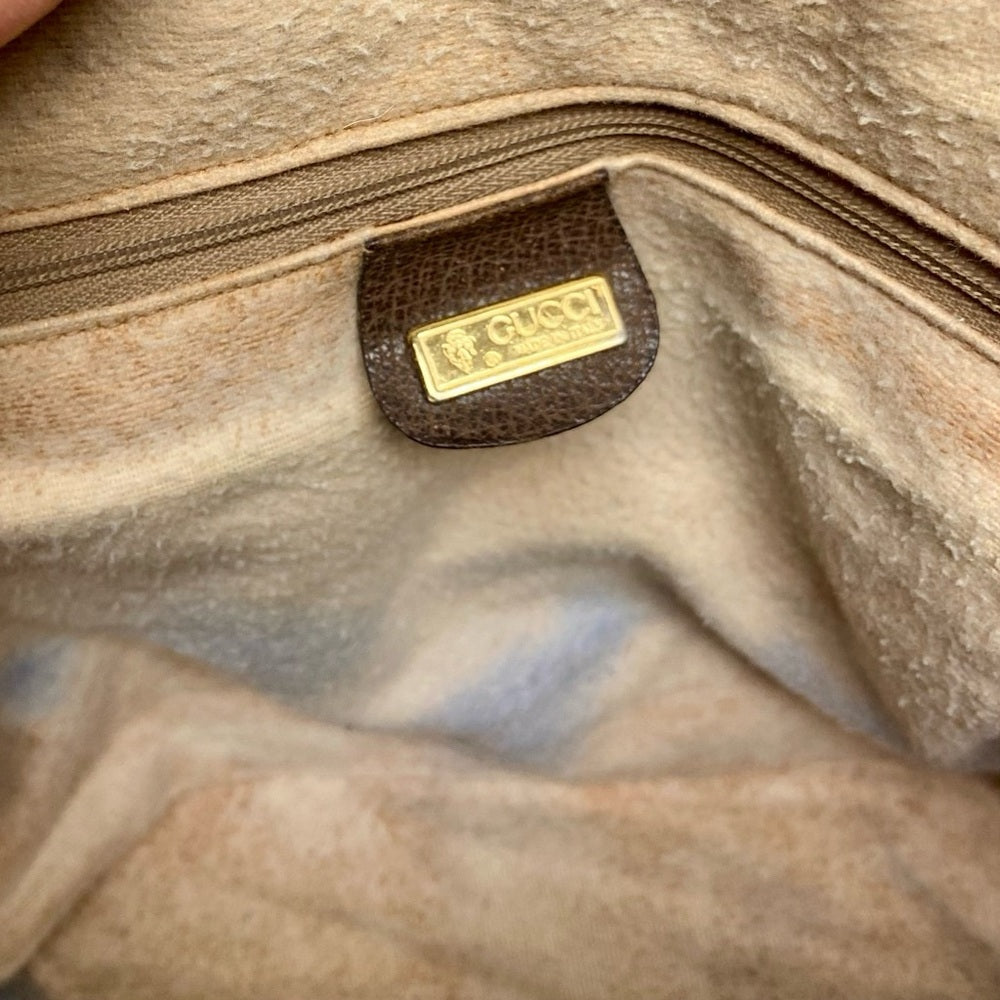 Vintage, Gucci, Boston Style Handbag -Crossbody 12in x 9in x 5.5in