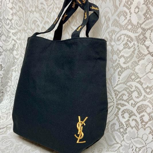 YSL Large, Black and Gold - Tote 15in x 12in x 4in