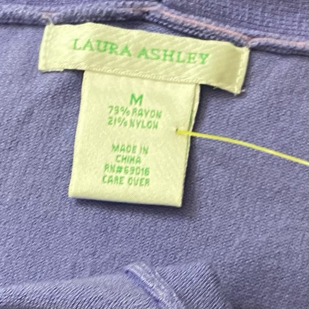 Laura Ashley Lilac Sweater Cardigan (M)