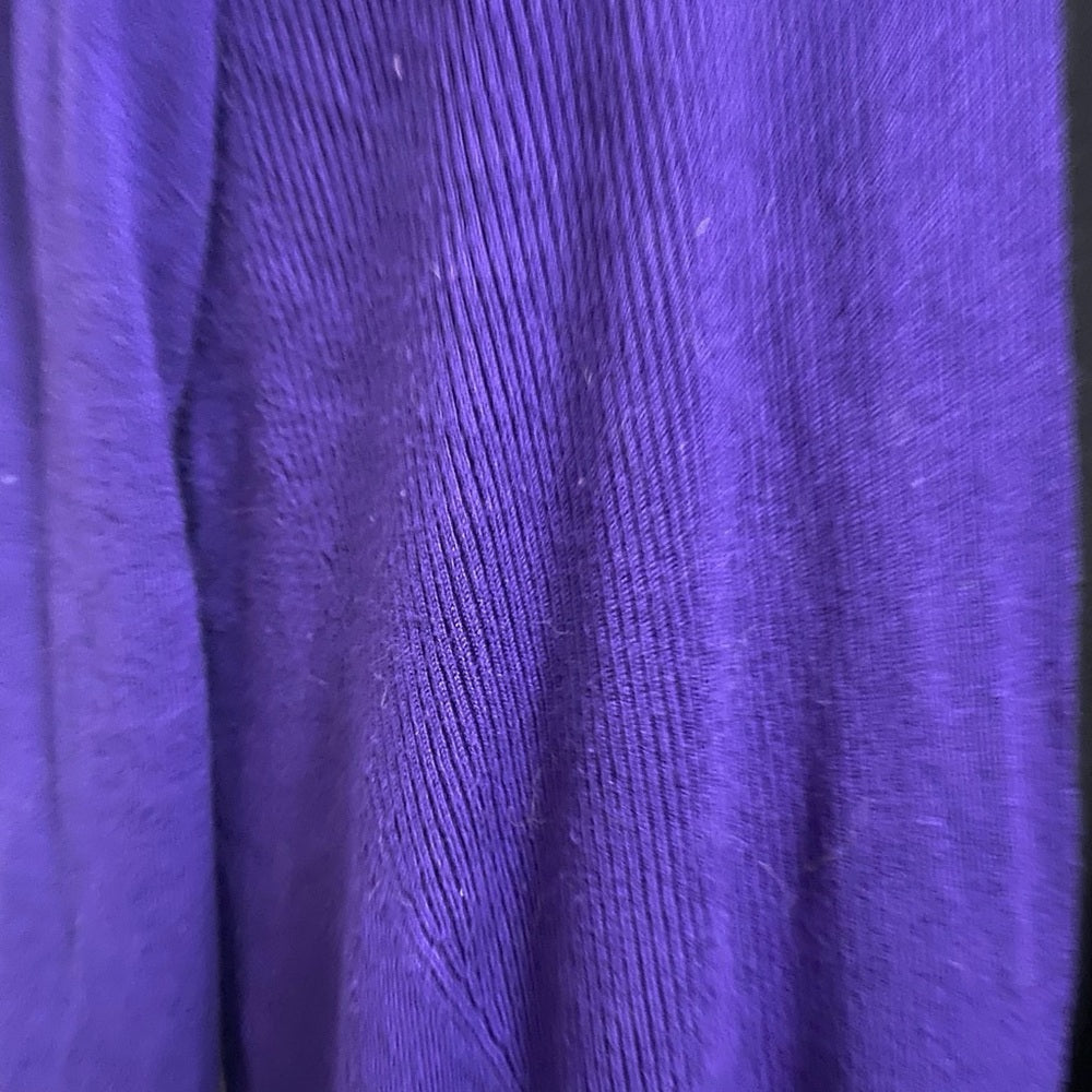 Chicos Purple Sweater Cardigan (2 or L)