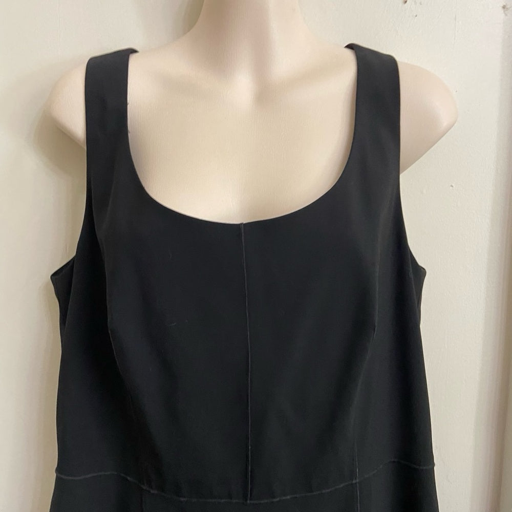 Ann Taylor Black Lined Dress Size 10