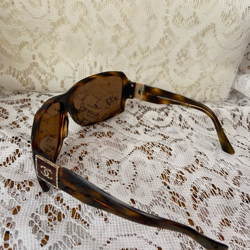 Chanel Sunglasses with Rhinestones 5081-B 66#13 115