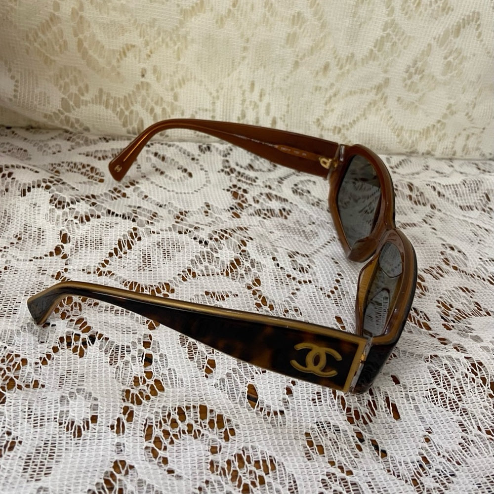 Chanel 5144 Brown Tortoise Sunglasses