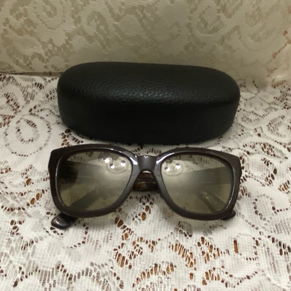 Jimmy Choo, Italy Brown Tortoise -Pearlized Sunglasses